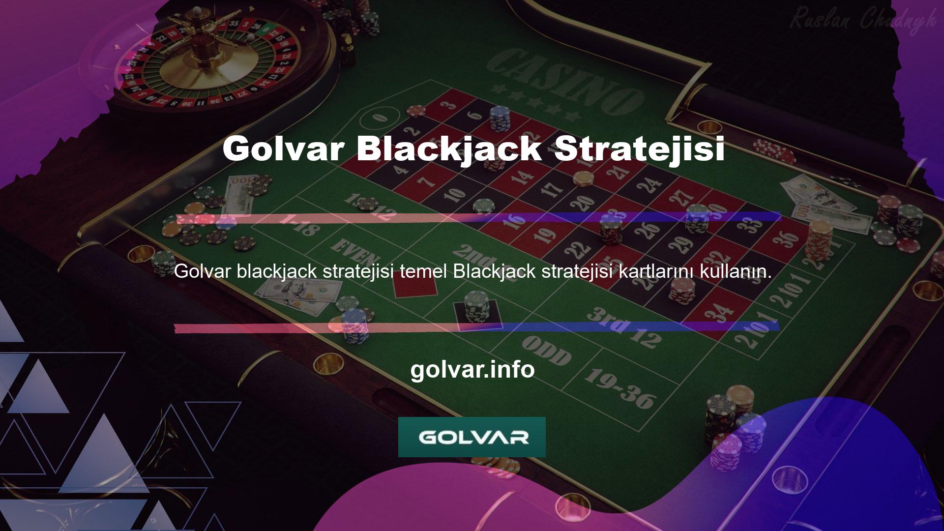 Bir oyun olan Blackjack'i ve para kazanabileceğiniz diğer oyunları oynamanızı istiyoruz